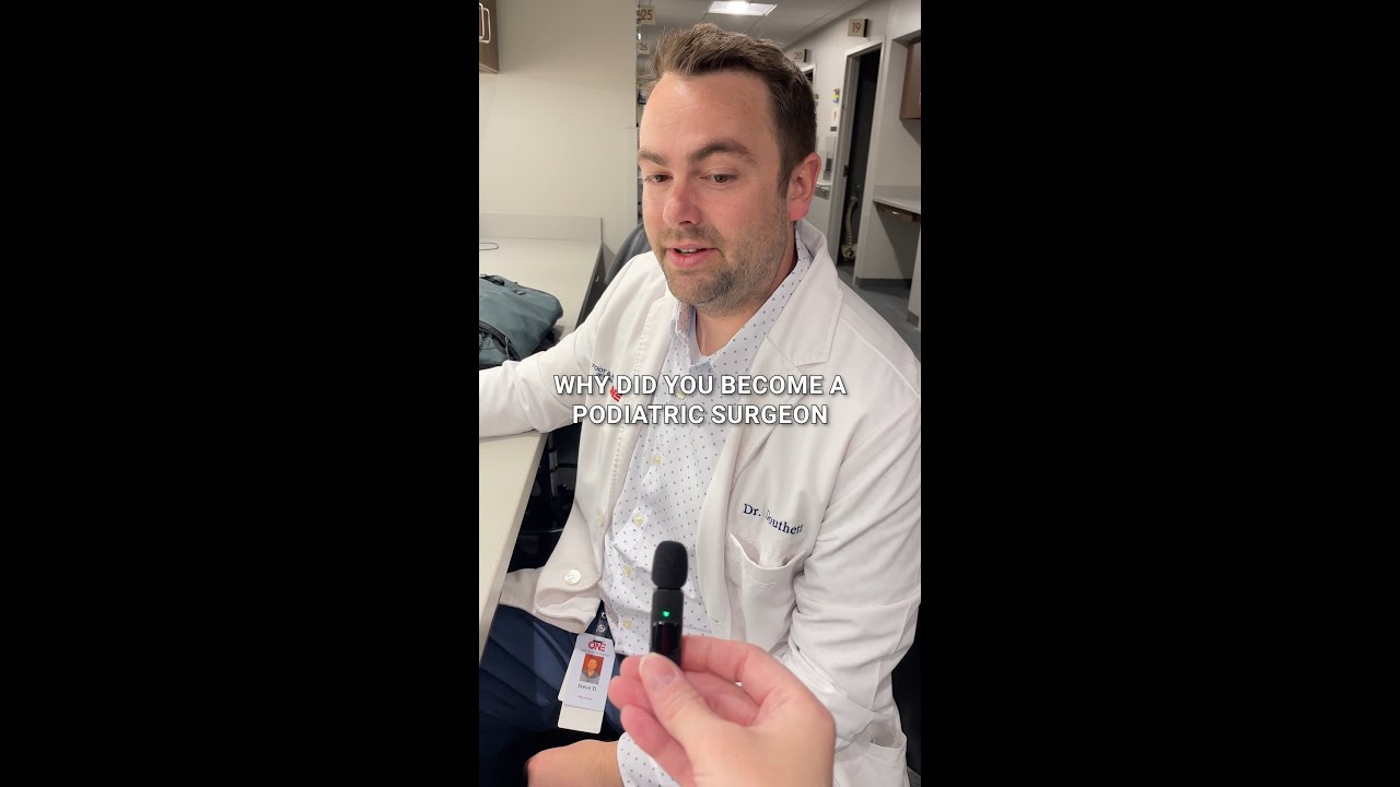 Why Dr. Douthett Become a Podiatric Surgeon