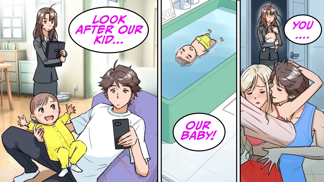 My husband started ignoring me after I gave birth, but then... [Manga Dub]