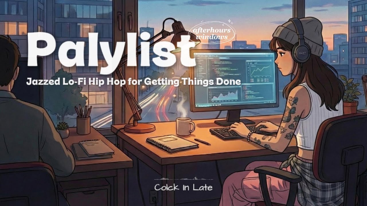 [PLAYLIST] Seeking Zen, But Gotta Work ☕ Background Lo-Fi Jazz Hip Hop