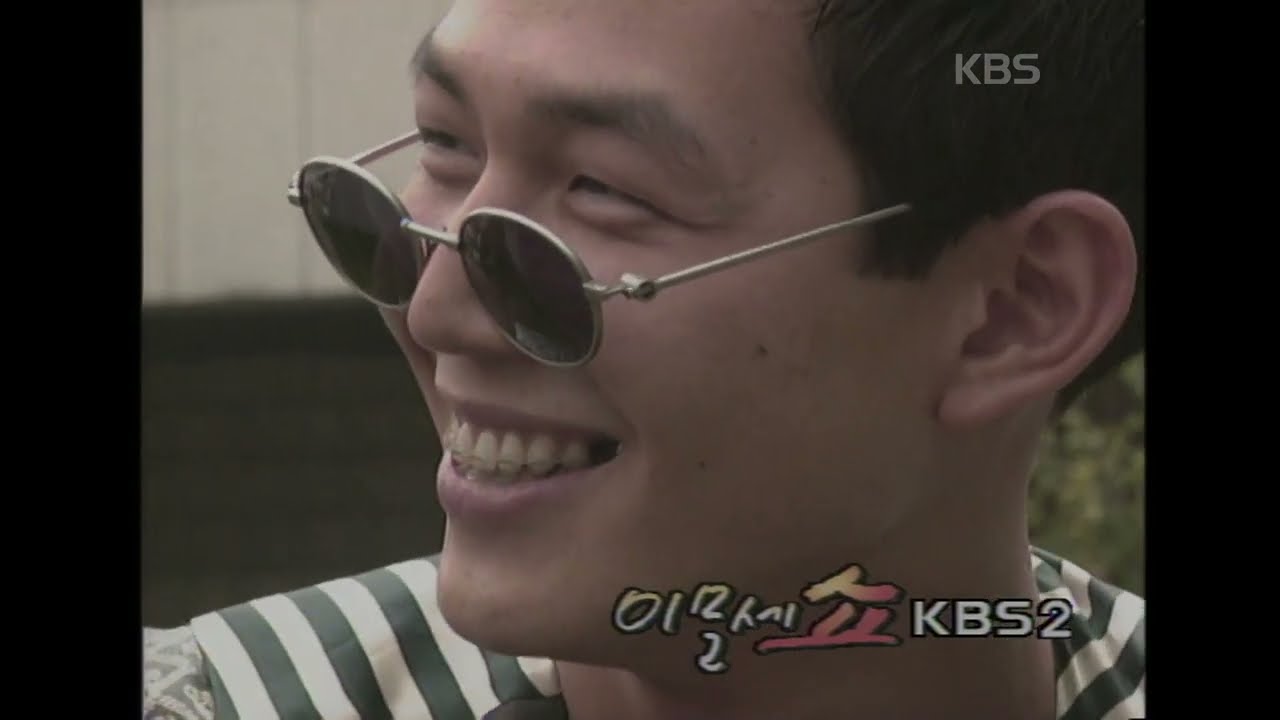 이정재(Lee Jung Jae) - 사랑하기 때문에 [이문세쇼] | KBS 19960629 방송