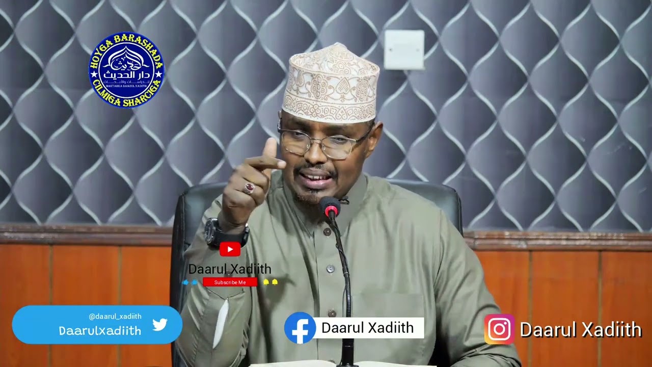 D116 Riyaadu Al Saalixiin Xadiithka (1053-1078) || Sh Xassaan