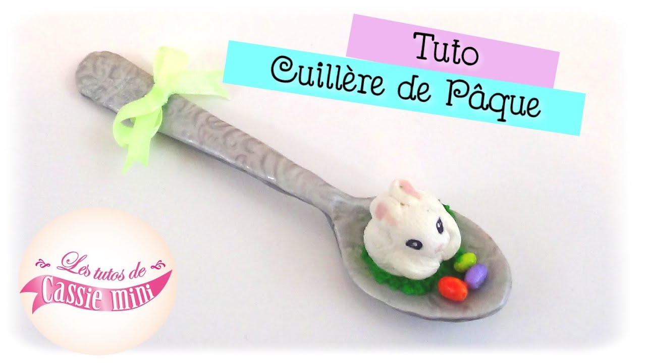 { Tuto } Cuillère de pâque / Fimo