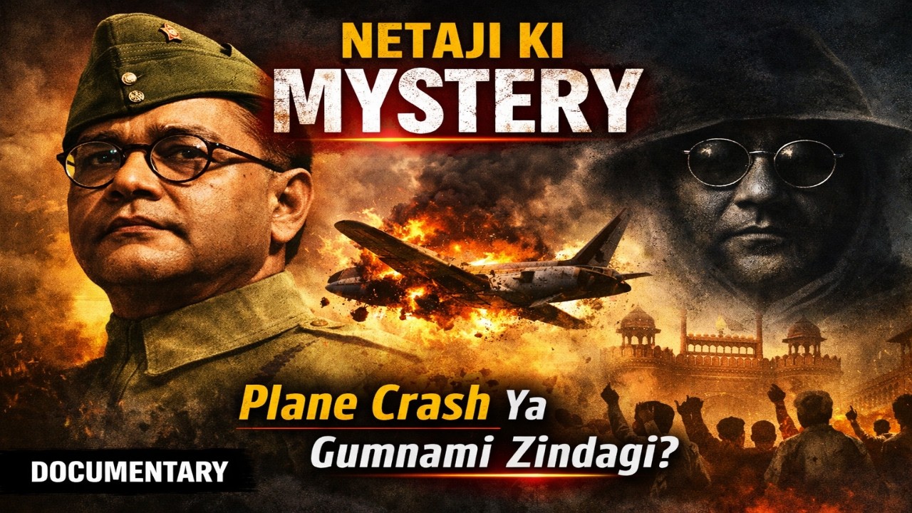 Netaji Subhas Chandra Bose Death Mystery | Plane Crash Truth or Hidden Life? 🤯