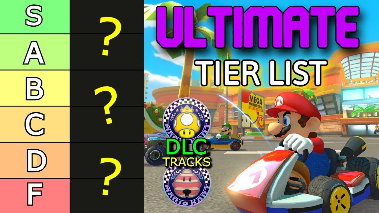 My Official Mario Kart 8 Deluxe DLC Course TIER LIST