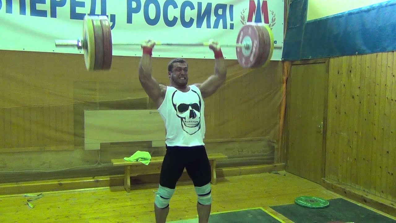 Klokov Dmitry - Cross Fit complex 155 kg !!!