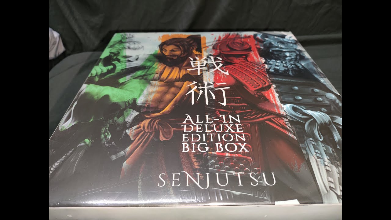 UNBOXING - Senjutsu : Battle for Japan - KS Deluxe Edition Big Box - Stone Sword Games