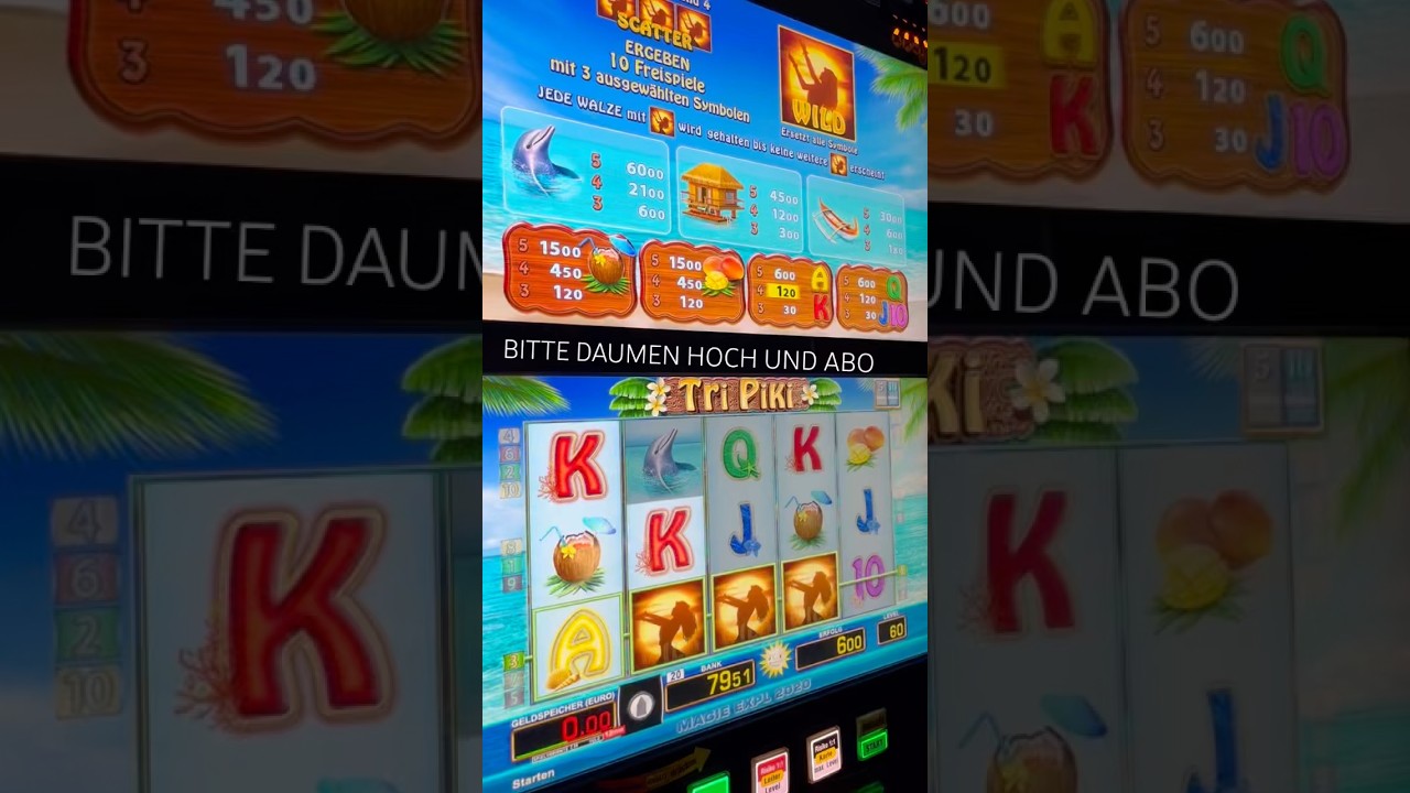 Tri Piki gibt Freispiele.