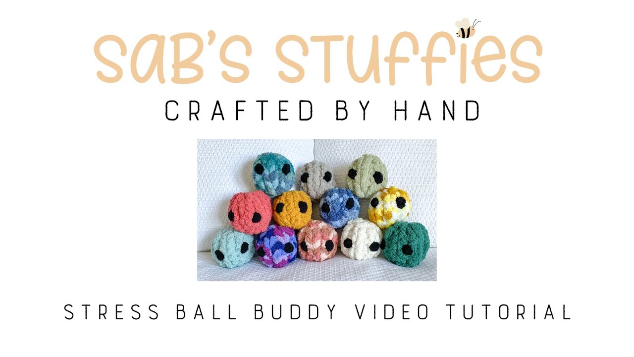 STRESS BALL VIDEO TUTORIAL CHUNKY HAND KNIT