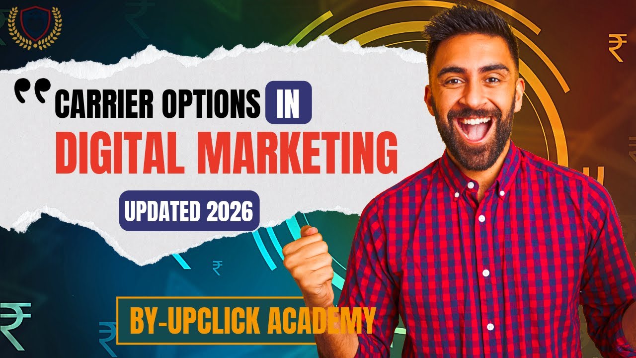 Top Career Options in Digital Marketing 2026..🔥