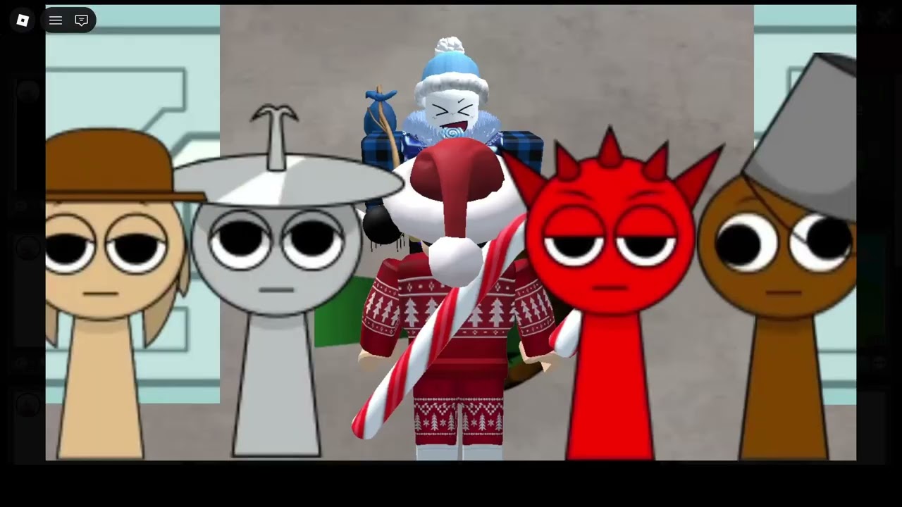 (READ DESC) Among Us but with Roblox and Sprunki 7