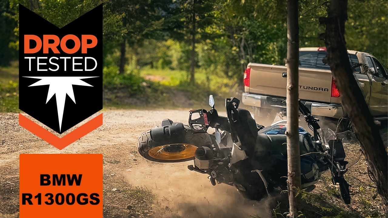 Тест на падение защитных дуг BMW R1300GS от Outback Motortek #bmwr1300gs #r1300gs #bmwmotorrad #b...