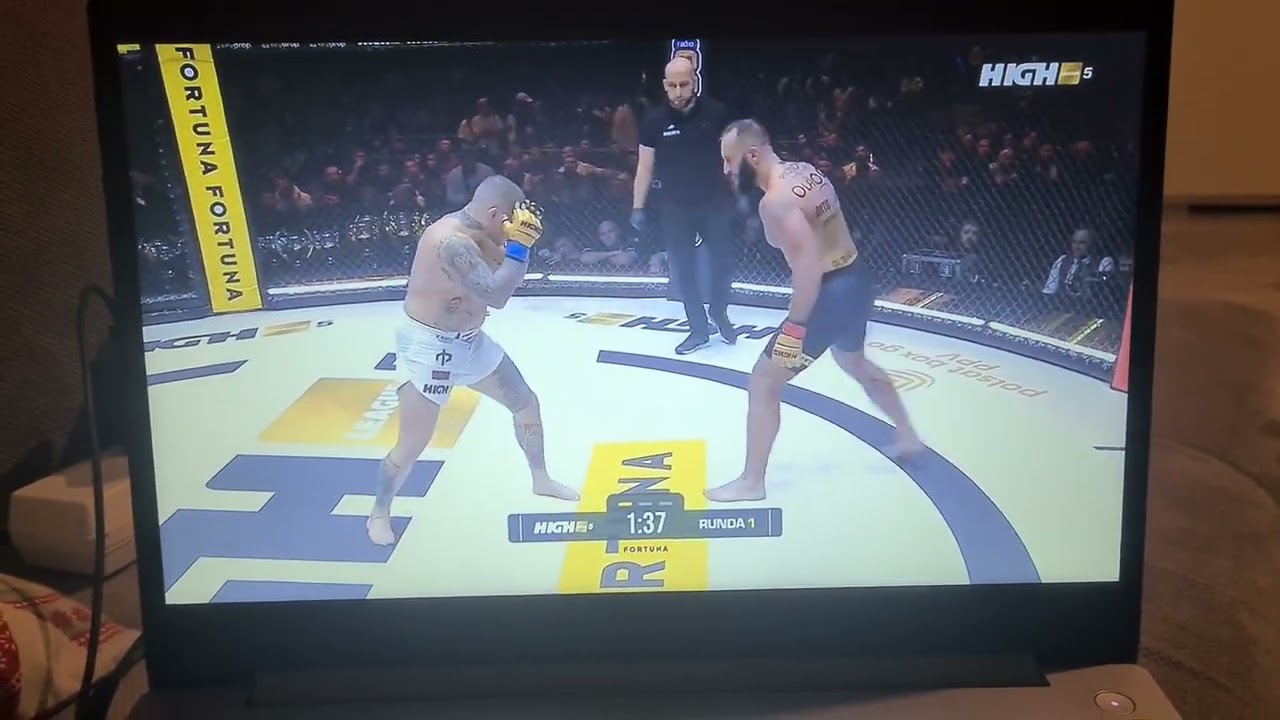High League 5: Dawid &ldquo;Crazy&rdquo; Załęcki vs. Vaso &ldquo;Psycho&rdquo; CAŁA WALKA