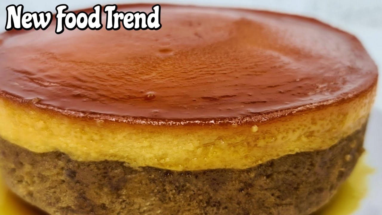 The Trending Steamed LECHE FLAN BANANA CAKE | Trending Banana Cake Flan