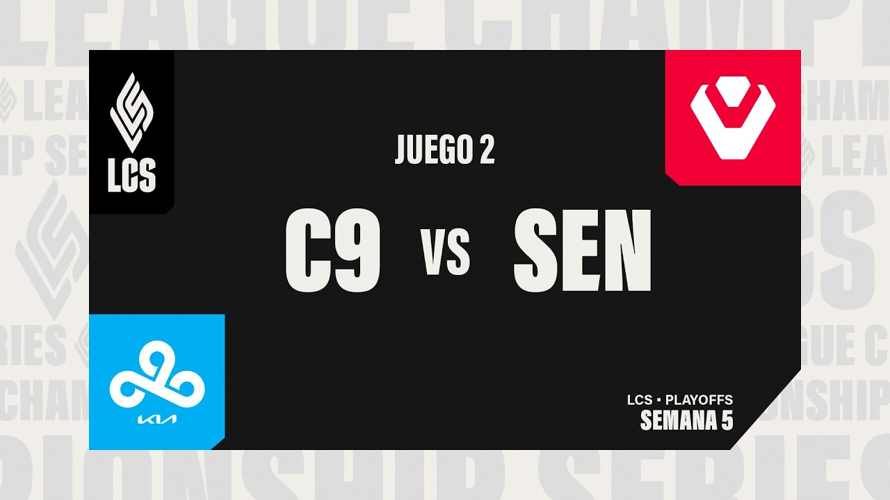C9 vs SEN | LCS 2026 | PLAY-OFFS | D11 | Partida 2
