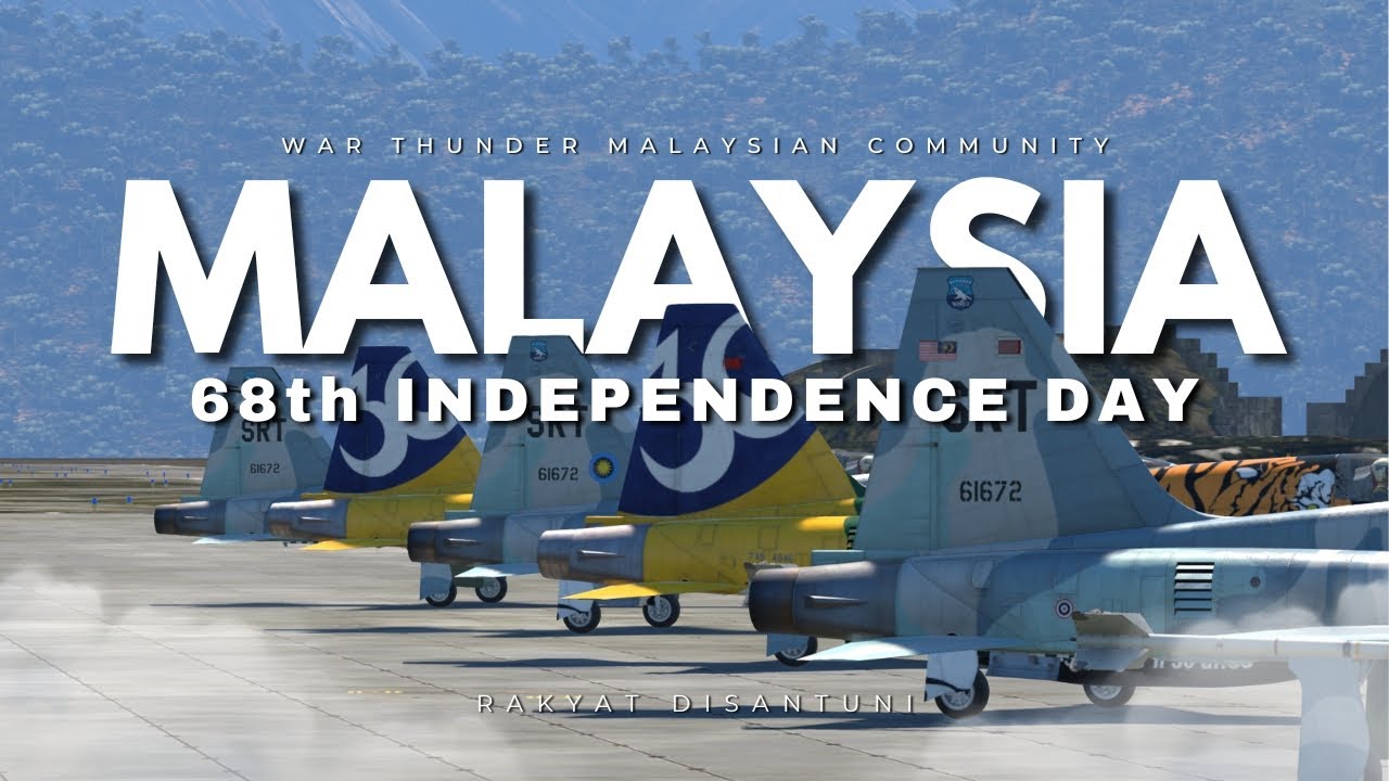 MALAYSIA INDEPENDENCE DAY 2025 (Rakyat Disantuni) | War Thunder Cinematic Malaysia