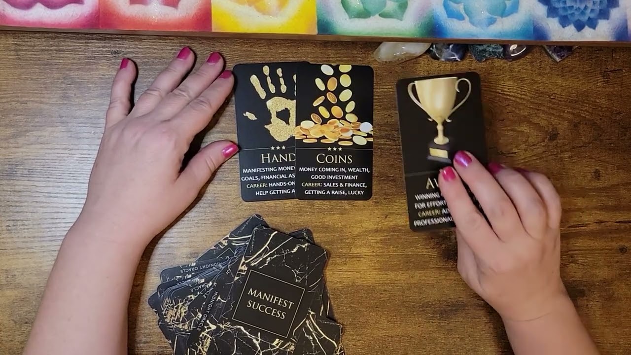 Manifest Success Oracle by Midnight Oracle on Etsy 'UNBOXING'