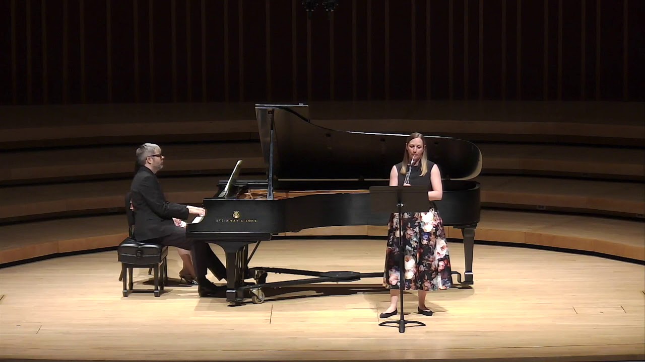Hindemith Sonata for English Horn and Piano- Emily Brebach, cor anglais  Timothy Whitehead, piano