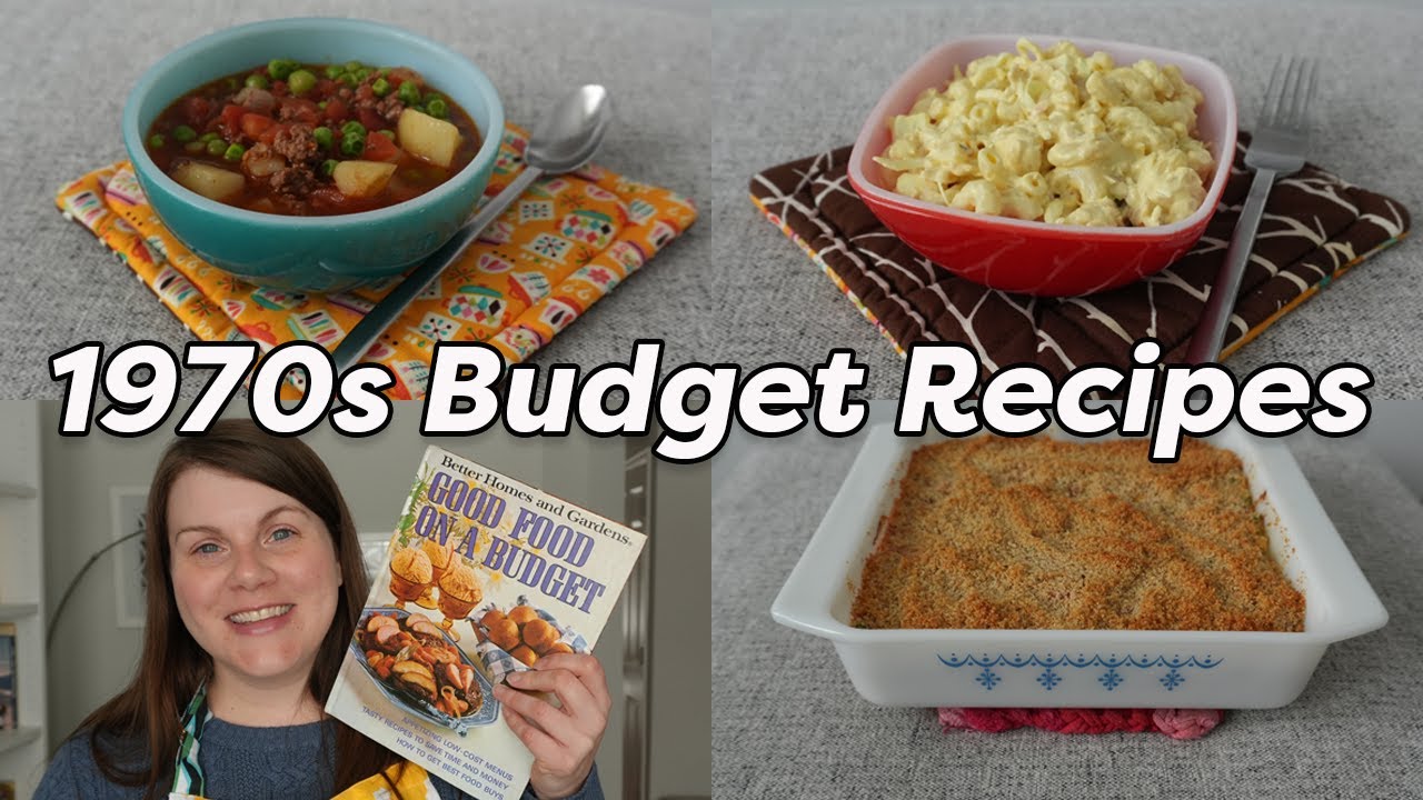 1970s BUDGET RECIPES - Good Food on a Budget!