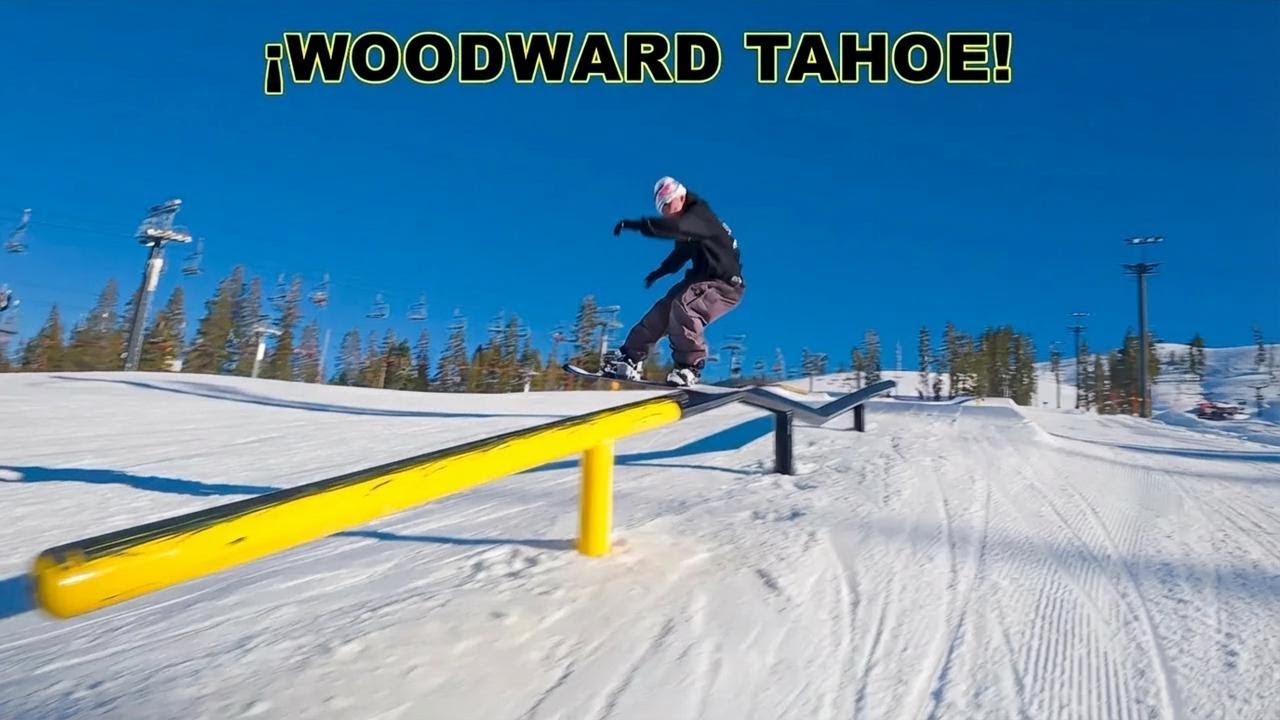¡Rondas increíbles en el parque de Woodward Tahoe, California!