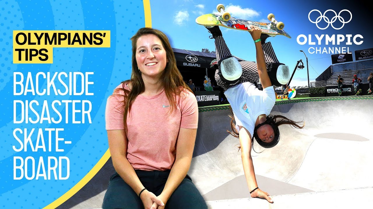 Скейтбординг: Как сделать бэксайд дизастер | Olympians' Tips