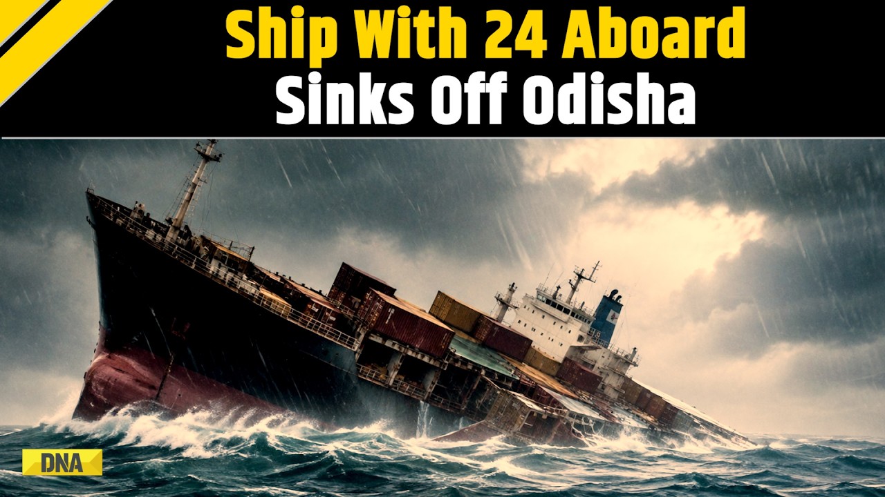 Odisha News: Panama-Flagged Cargo Ship With 24 Onboard Sinks Off Odisha's Paradip; Know Full Details