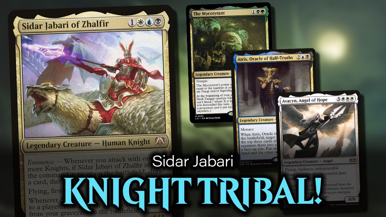 SUPER FUN Knight Tribal Commander Deck!