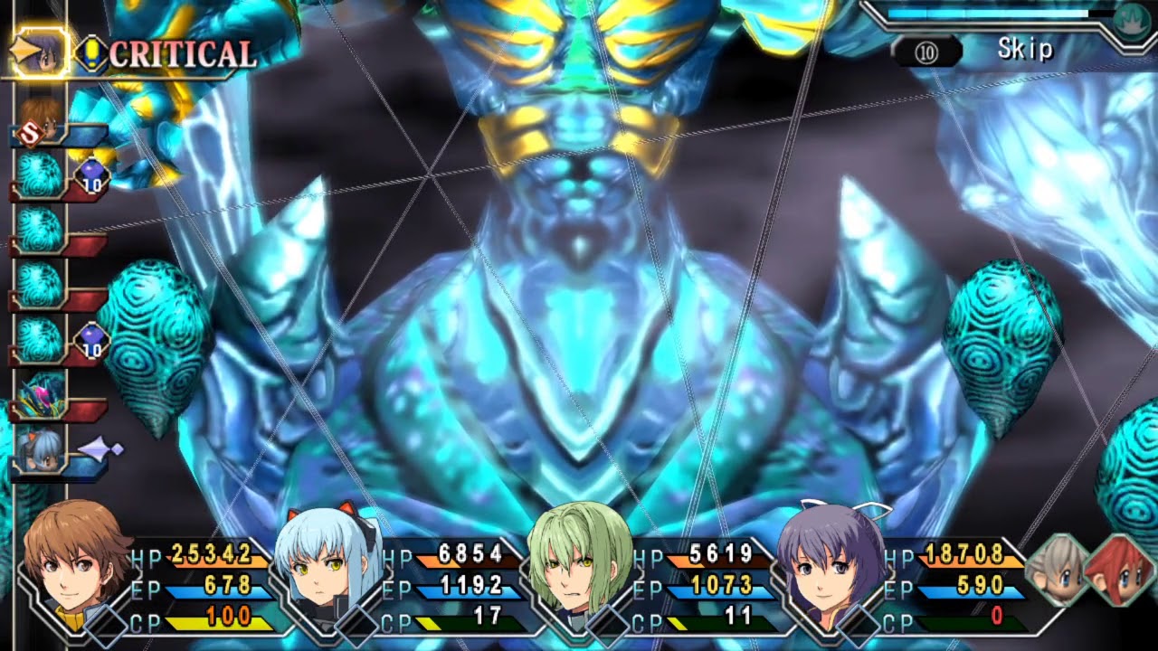 trails of azure final boss: azure demiourgos+ending