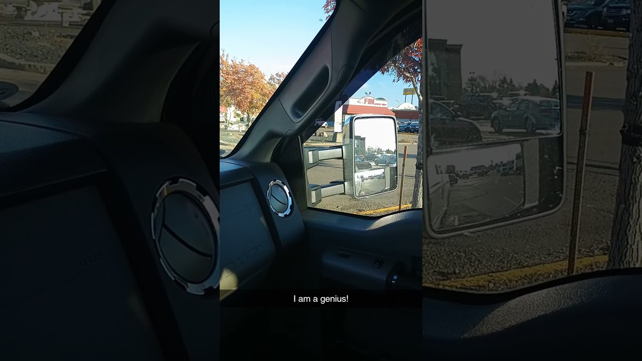 2015 F250 XLT Power Folding and Telescoping Mirror Swap