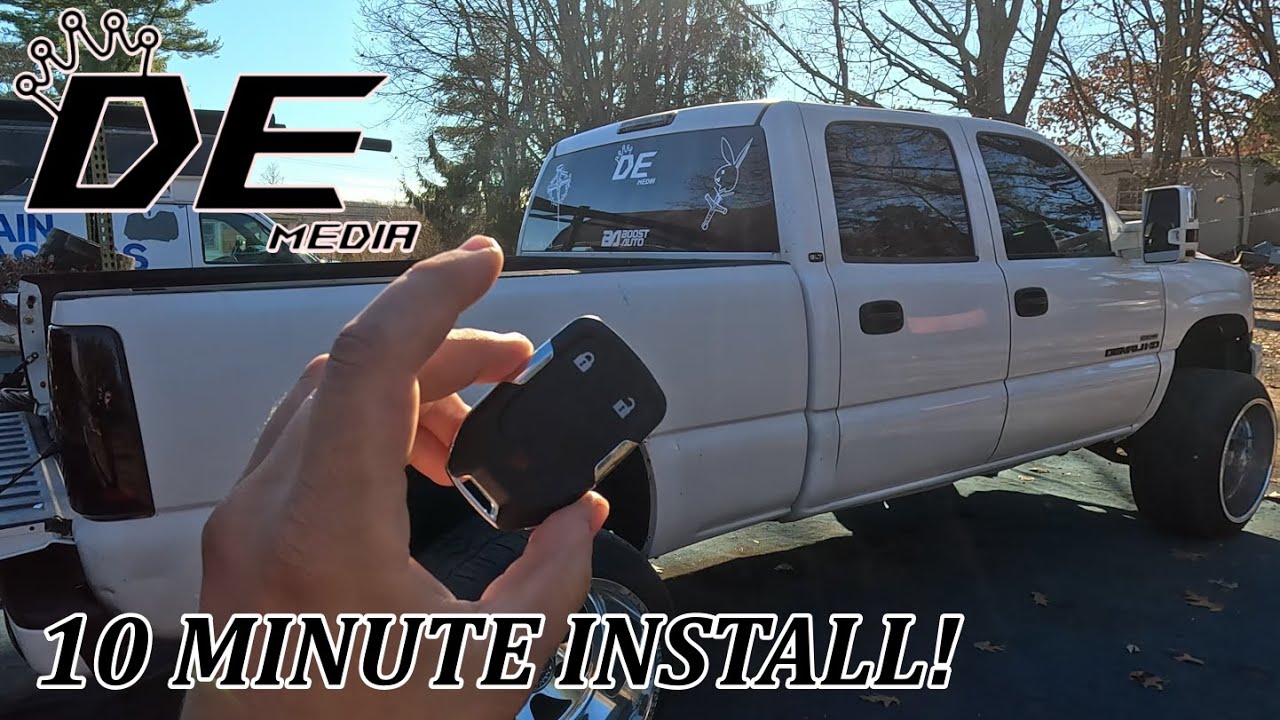 The BEST cheap and easy upgrades for your 99-07 gmt800 trucks! | key fob retrofit 2020 style.