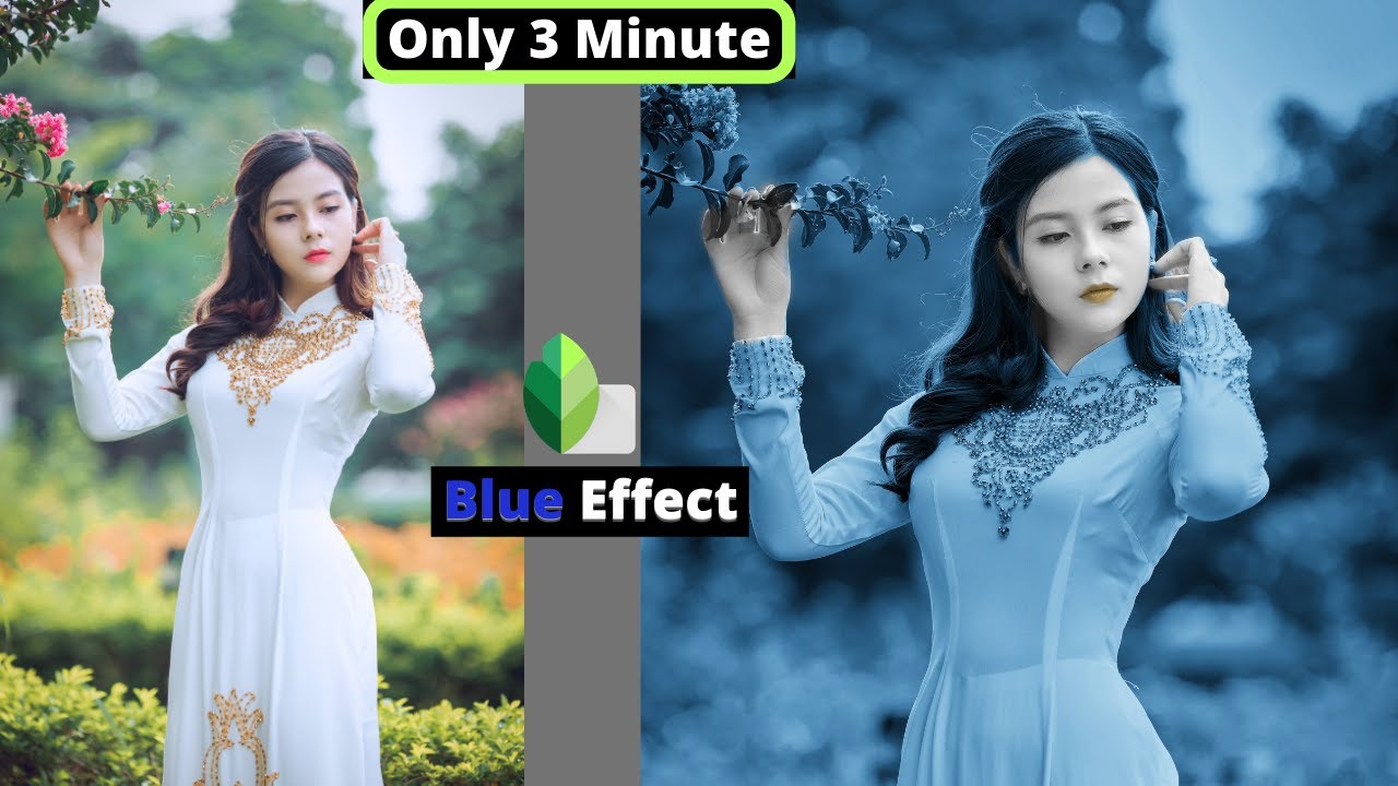 Snapseed Blue Effect Editing | Snapseed Photo Editing 2021 |  Snapseed Photo Editing