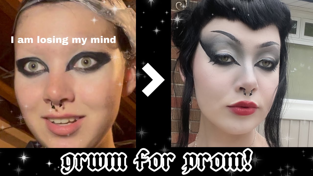 GOTH GIRL GRWM FOR PROM!