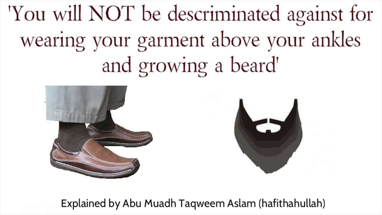 Doubts Refuted Regarding the Beard and Izaar (lower garment)