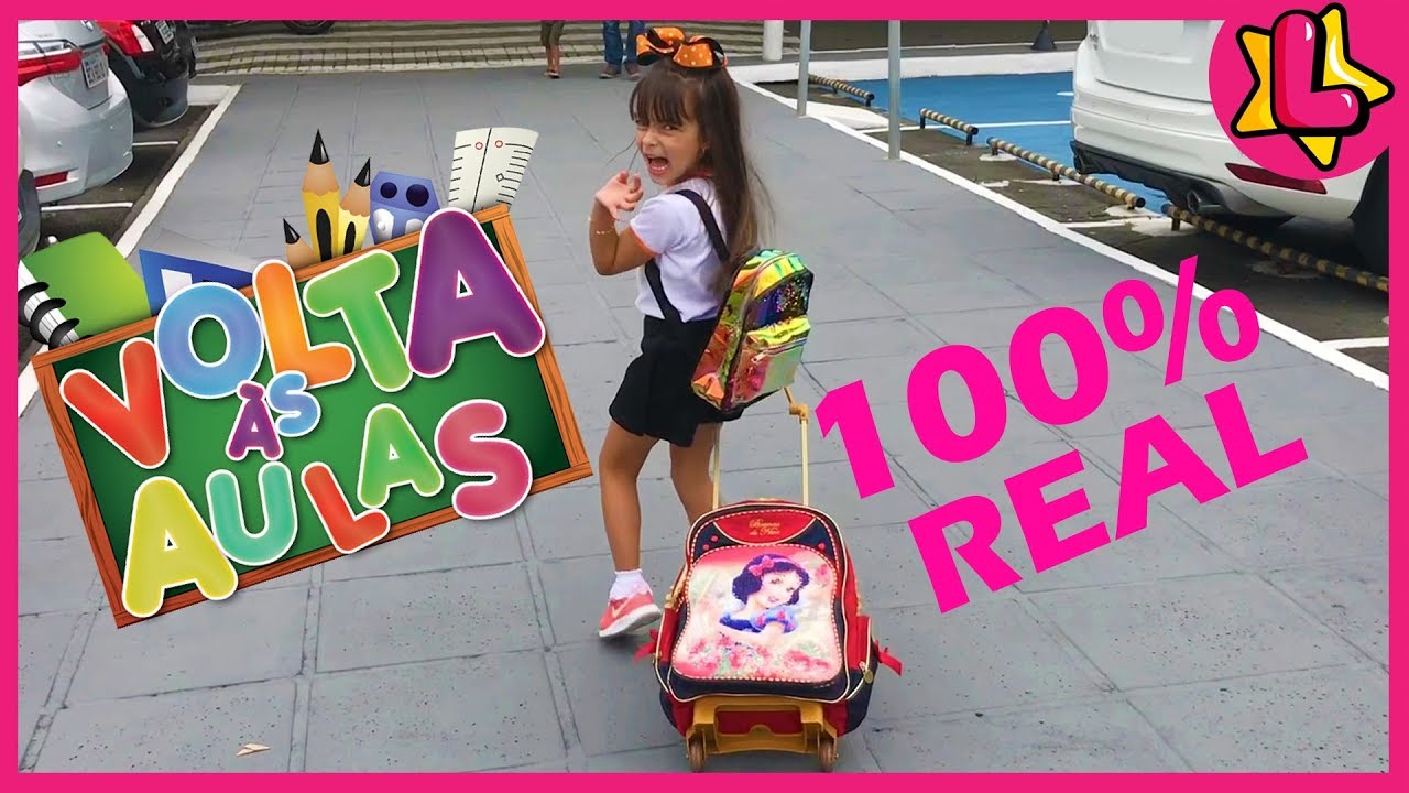 MEU PRIMEIRO DIA DE AULA - ROTINA VOLTA &Agrave;S AULAS 2019 - CLUBINHO DA LAURA