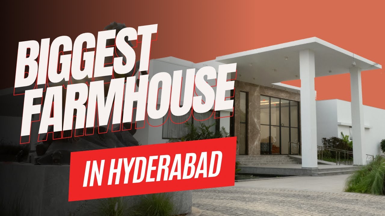 Biggest  Farmhouse 2024 | AJ Farmhouse | Hyderabad | Cinematic video | Redesigning Dreams Studio