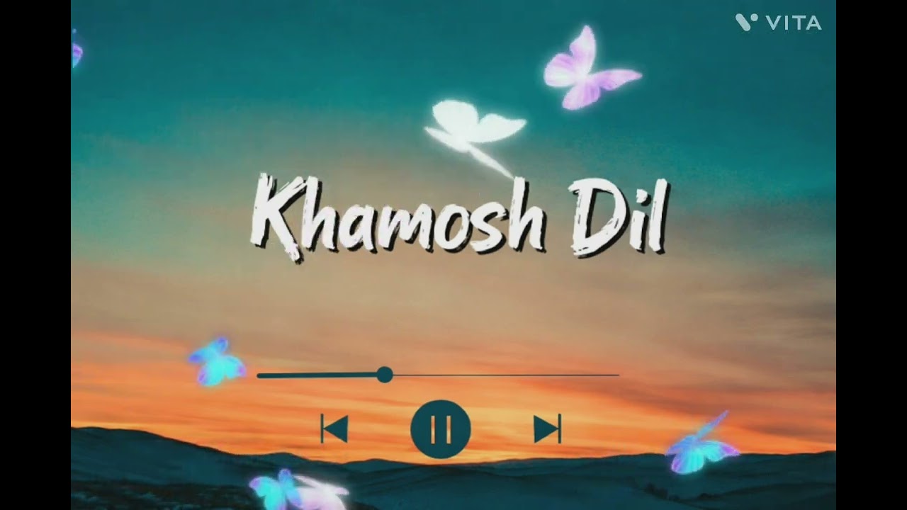 Khamosh Dil 😑song ll ASHISH ll lyrics by yogesh kumar 👍