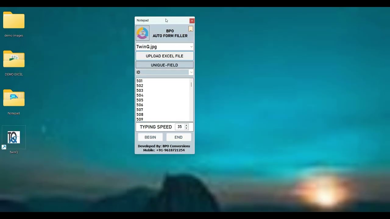TwinQ Form Filling Auto Typer Software | Automatic Typing, Data Entry & Auto Fill Forms