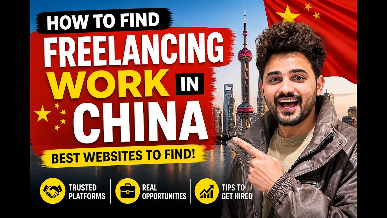 How to find part time job in China | Remote work | Freelancing jobs 