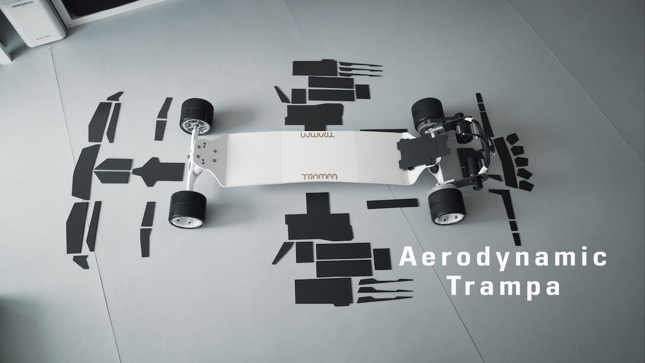 #99 Trampa Board Aerodynamic Version with 20000W part.1