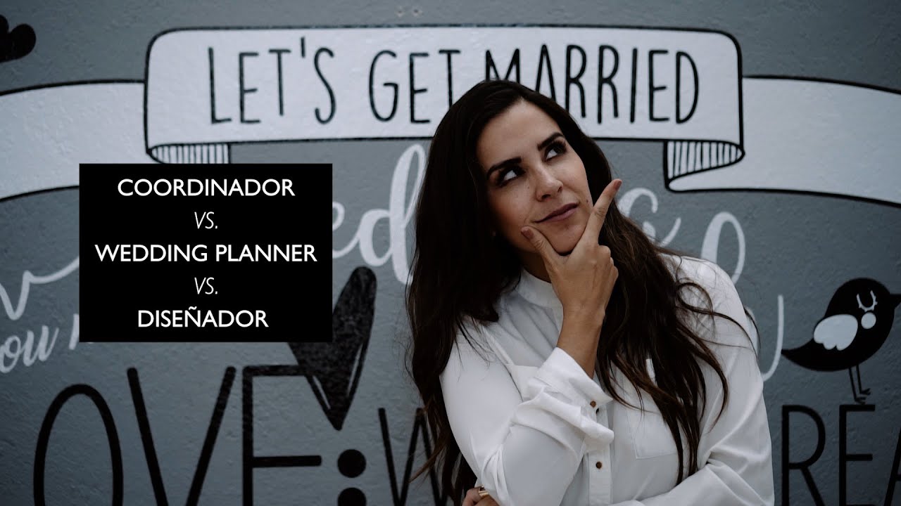 Diferencias entre COORDINADOR, WEDDING PLANNER y DISEÑADOR