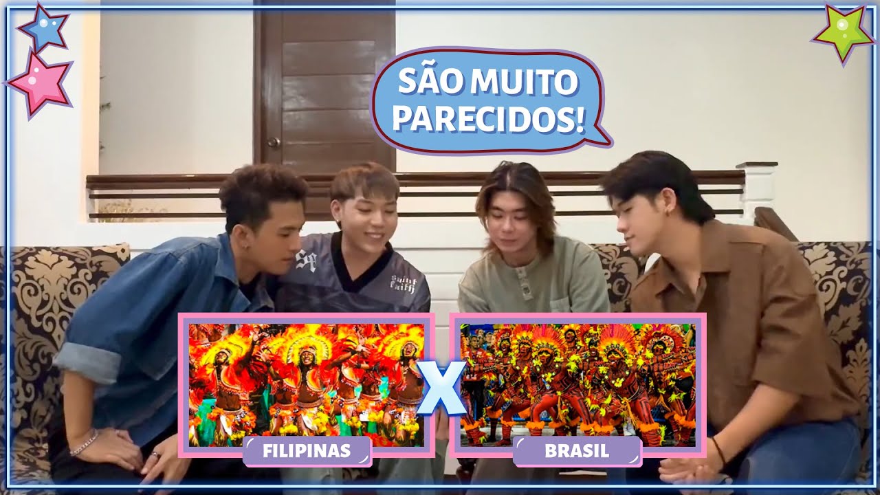 GRUPO DAS FILIPINAS COMPARA BRASIL E FILIPINAS (COM PRESS HIT PLAY)