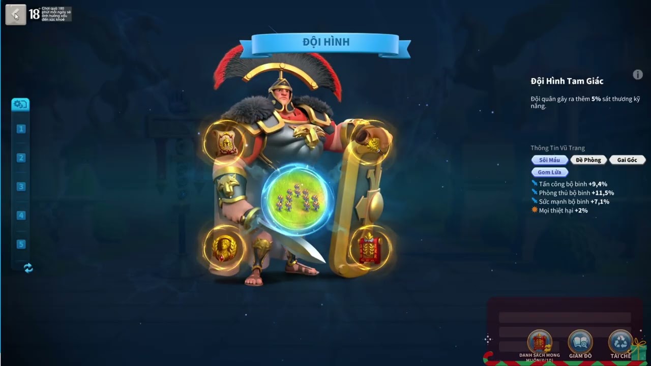 Chơi Rok 1303 ngày chơi game xem mình có những gì nhé các bạn #riseofkingdoms