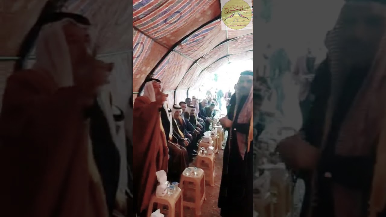 جانب من فصل قبيلة خزرج وقبيلة شمر في كركوك بحضور رئيس قبيلة الخزرج الشيخ سعد العبيد