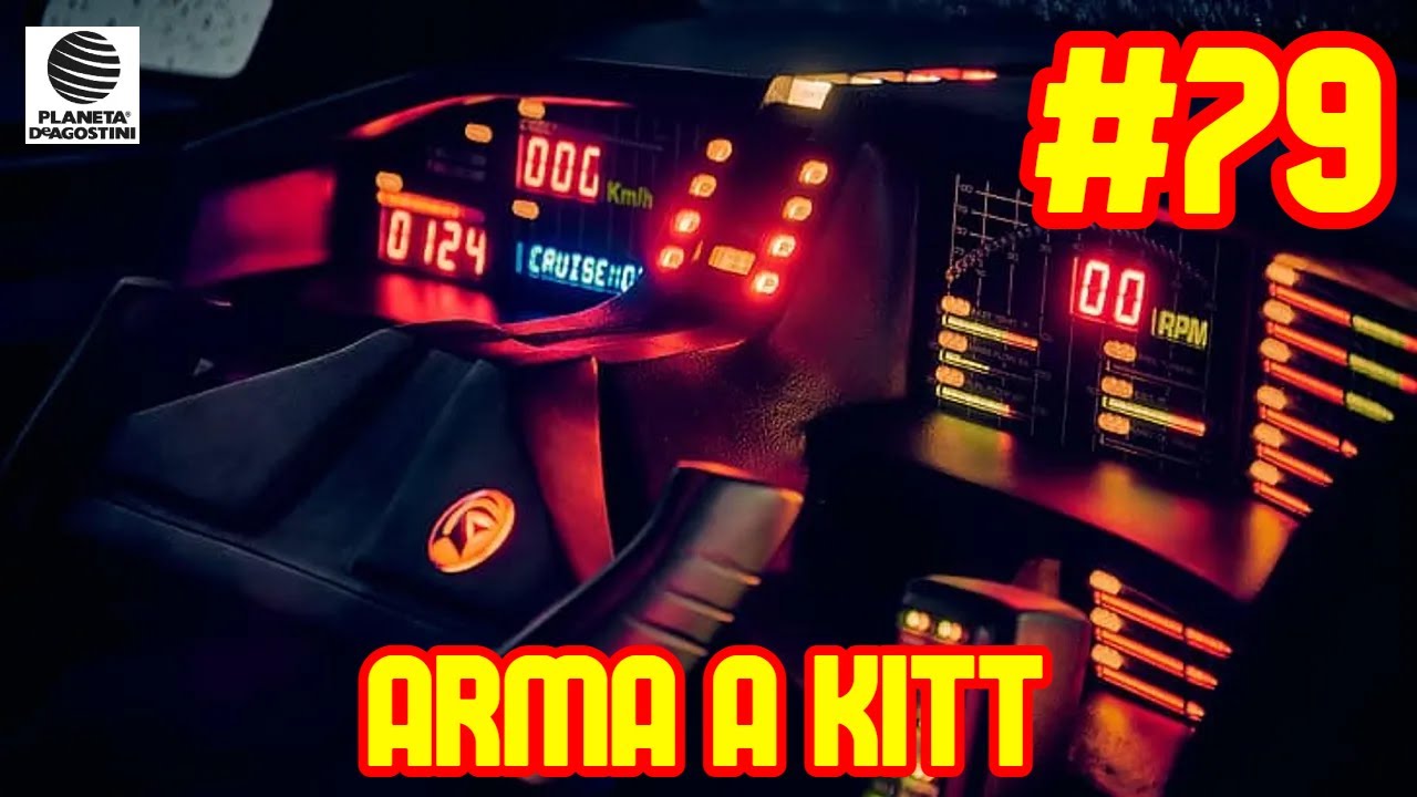 ARMANDO A KITT Fascículo #79 - El Auto Increíble - Planeta de Agostini
