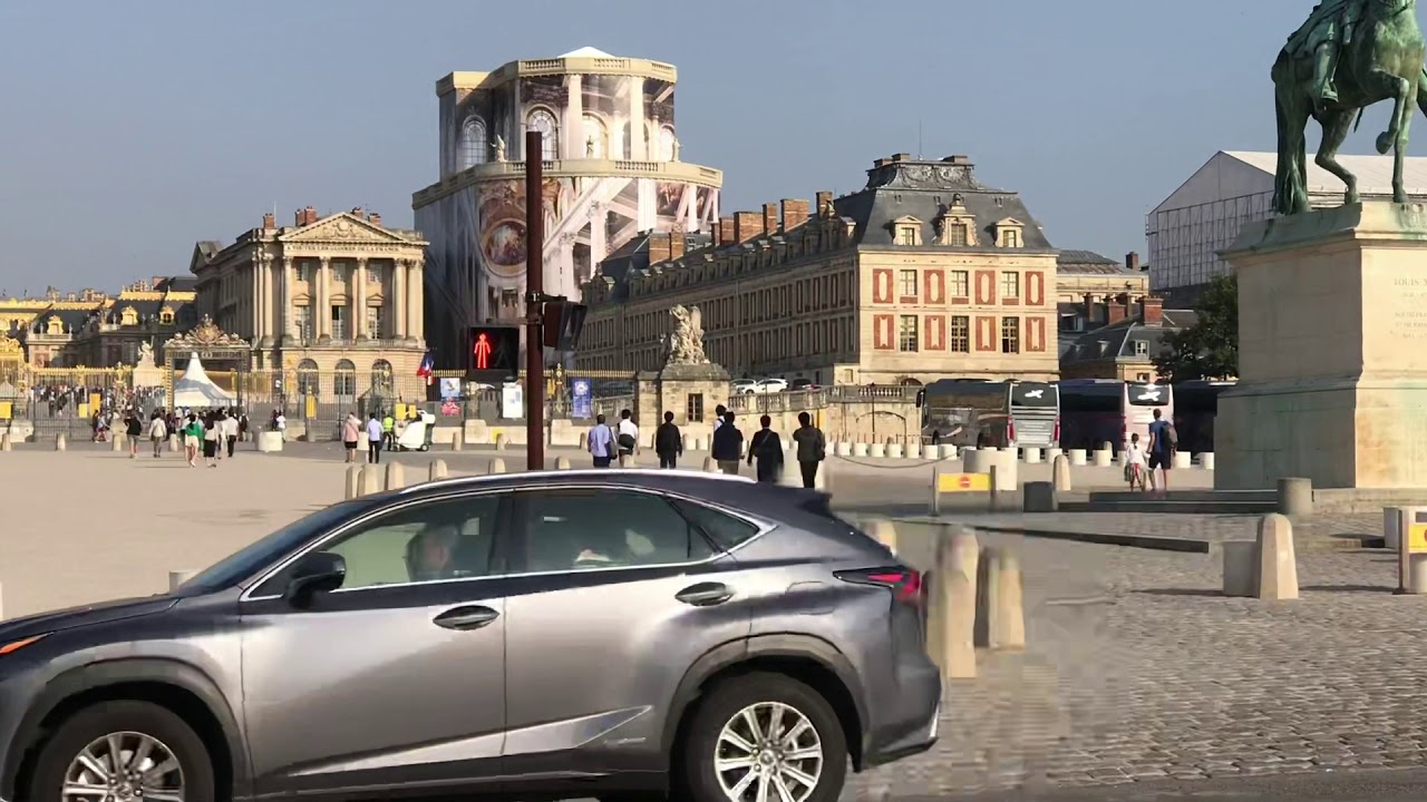 180712 Walk from Gare de Versailles Ch&acirc;teau Rive Gauche Station to Palace of Versailles