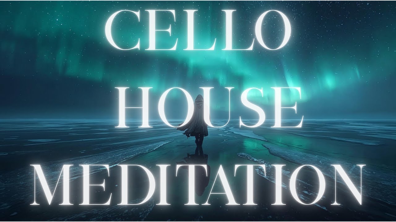 【4K】1 Hour Cello House Music Winter Solstice Meditation Vol. 5 | The Deepest Night | 大提琴冥想五部曲：極夜律動療癒