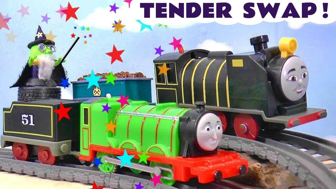 Tender Swap Mystery with Toy Trains