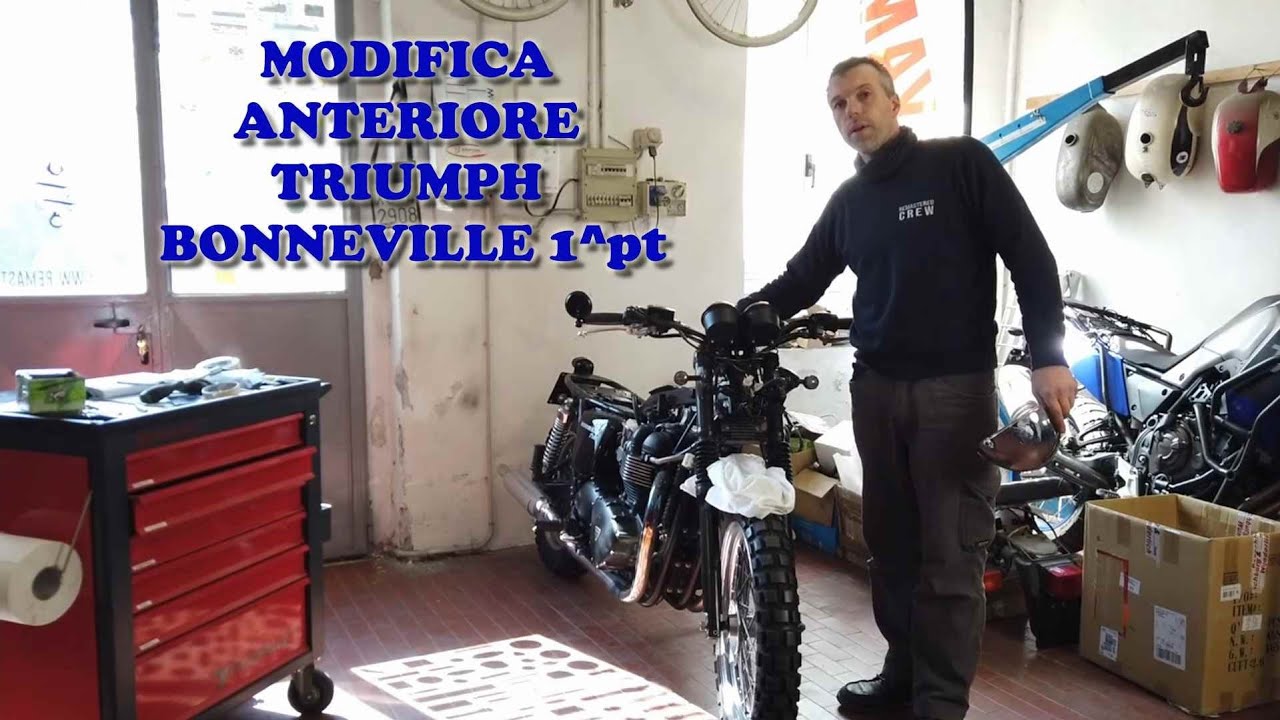 TRIUMPH BONNEVILLE T 100 PRIMA PARTE