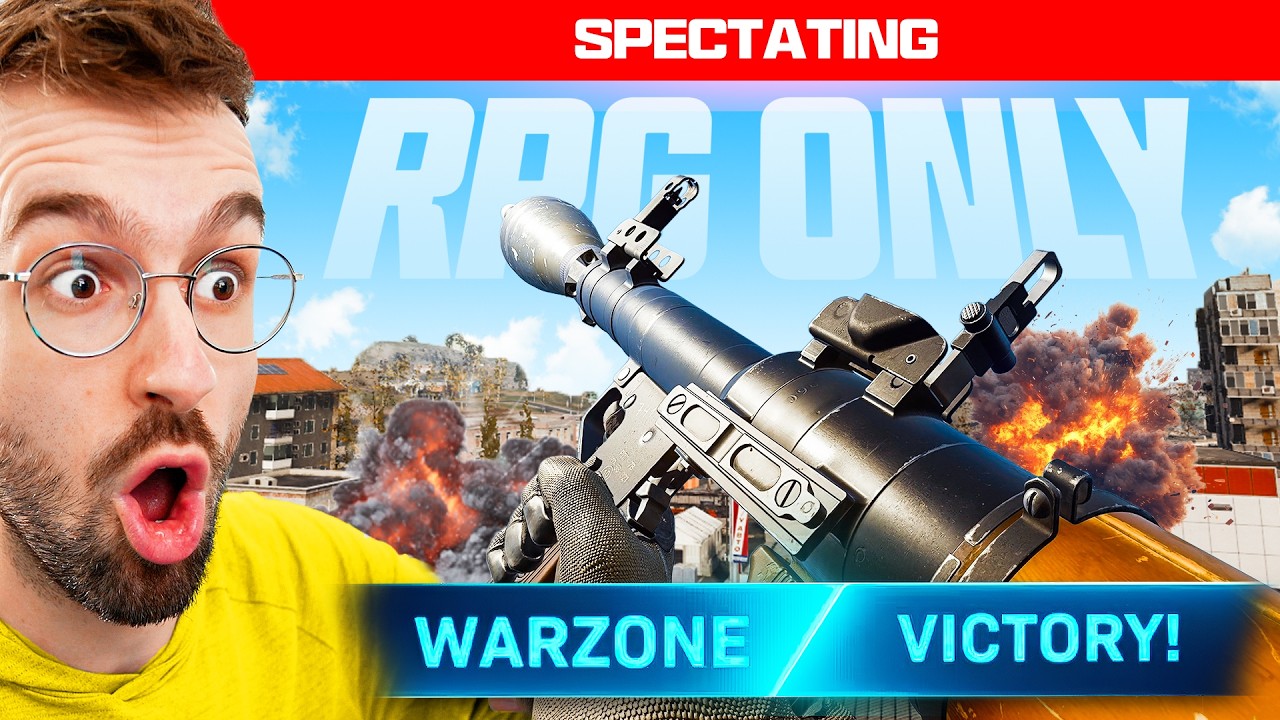 I Played Warzone with the REAL Rocket Man