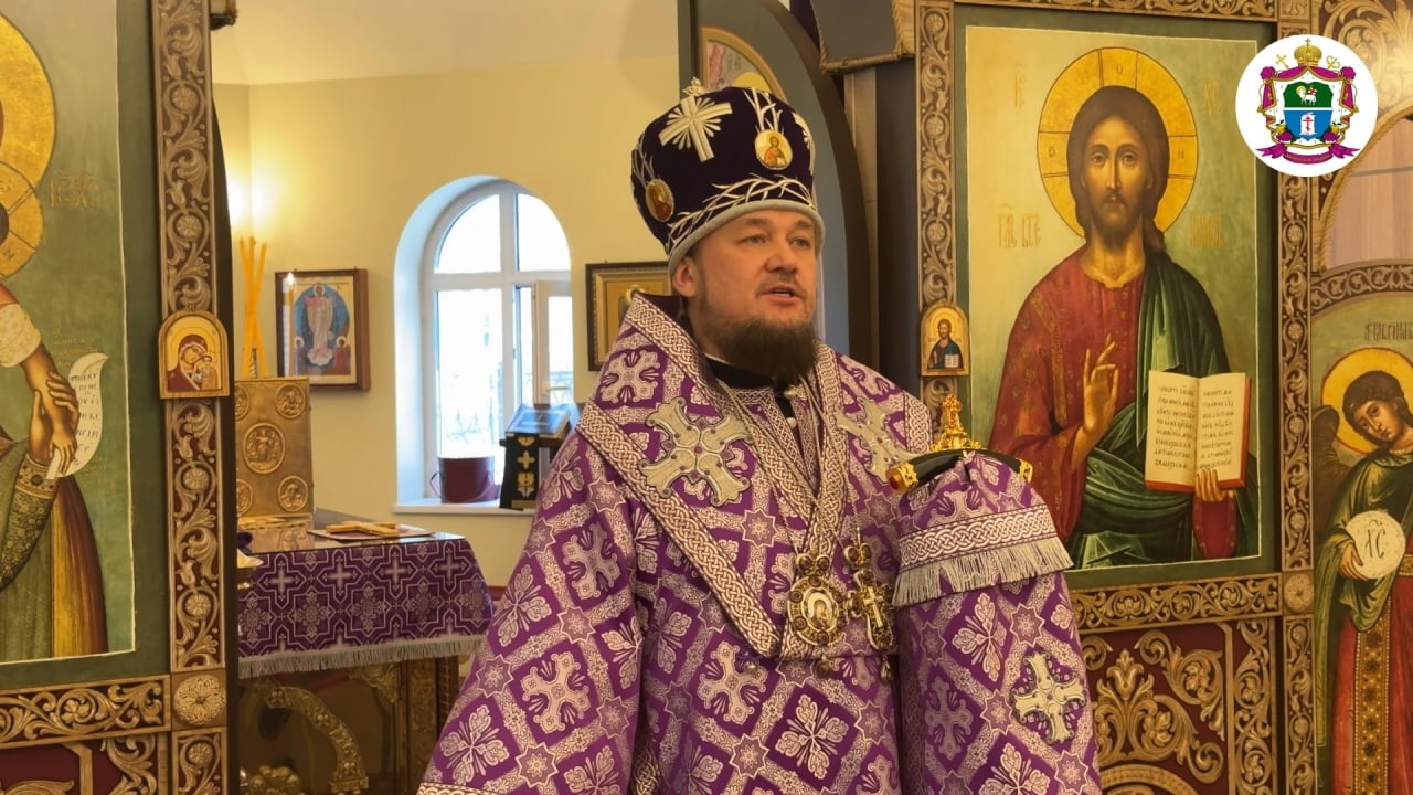 Слово Преосвященного епископа Диодора в субботу 3-й седмицы Великого поста 14.03.2026
