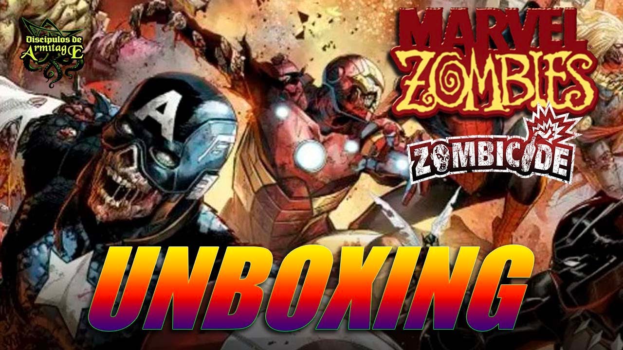 Unboxing Marvel Zombies